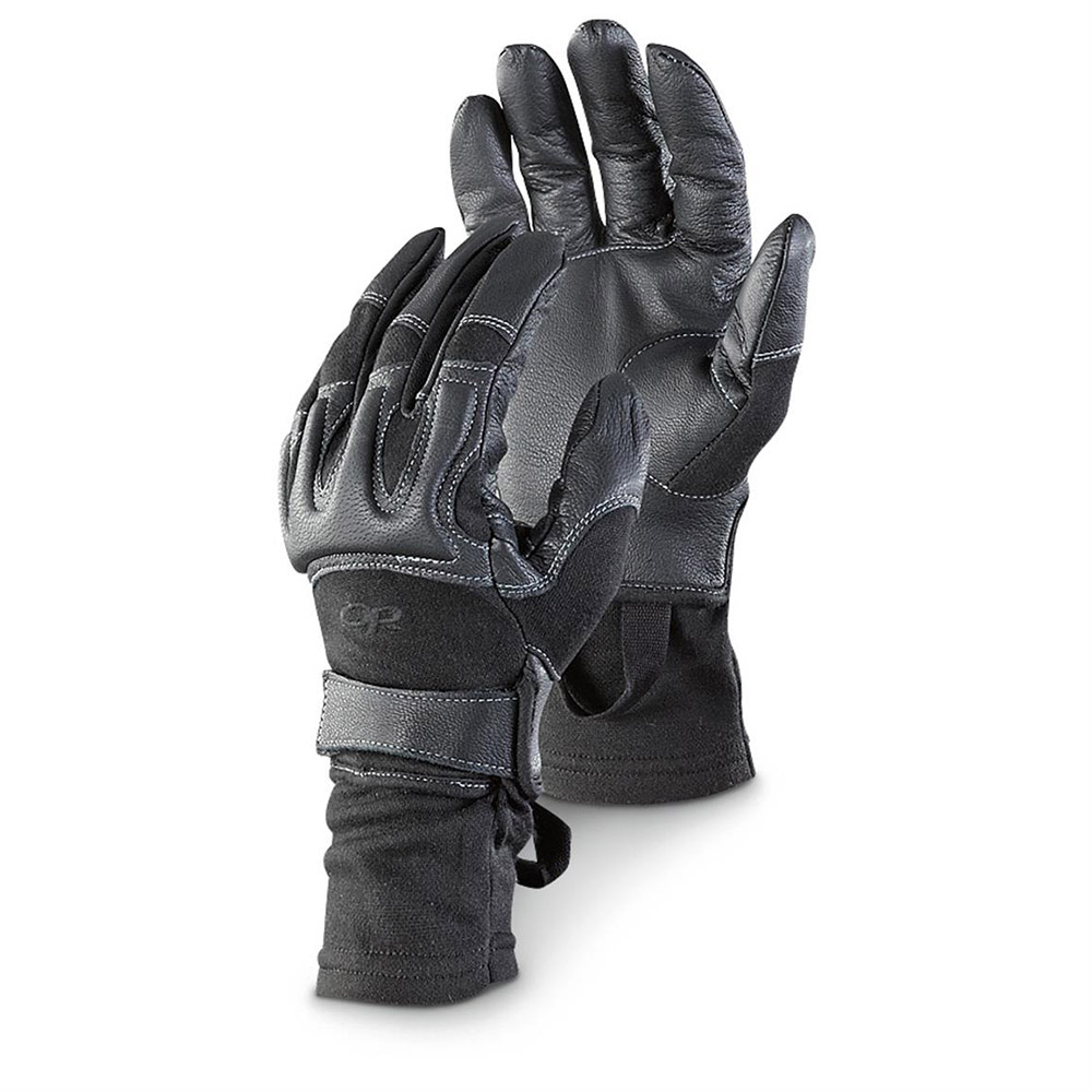 Outdoor Research | Rockfall Gloves | Svart i gruppen HANDSKAR hos Equipt AB (OR Rockfall - Svart)